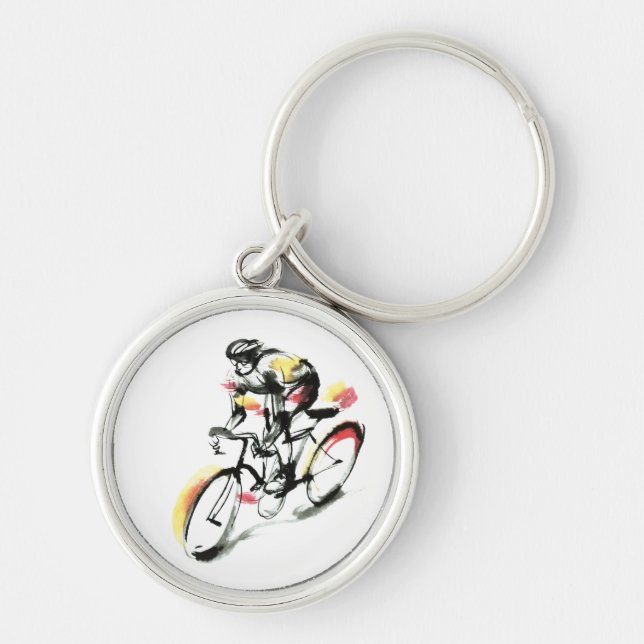 Road bike key ring (Front)