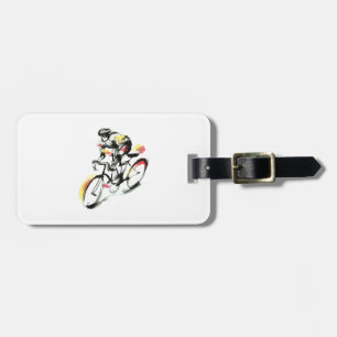 Road bike luggage tag