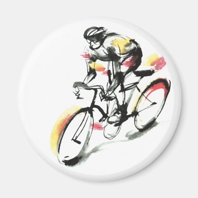Road bike magnet (Front)