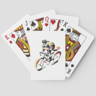 Road bike playing cards