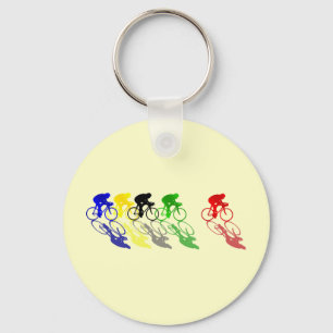 Road Bike Road Racing Cycling Key Ring