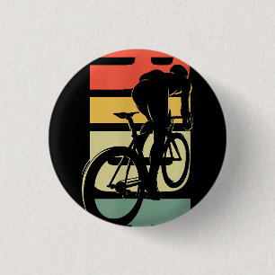 Road Biking Bicycle Cycling 3 Cm Round Badge