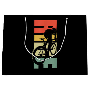 Road Biking Bicycle Cycling Large Gift Bag
