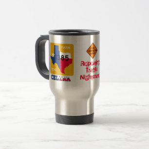 Road Construction, FM 1385, Celina, TX, Travel Mug