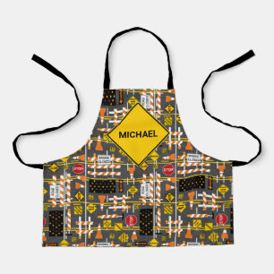 Road Construction Signs  Apron