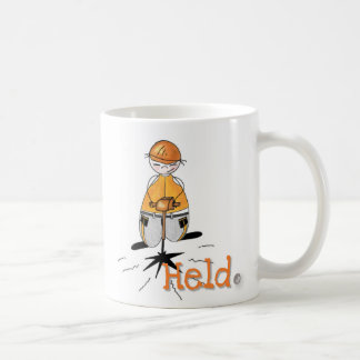Road construction workers coffee mug