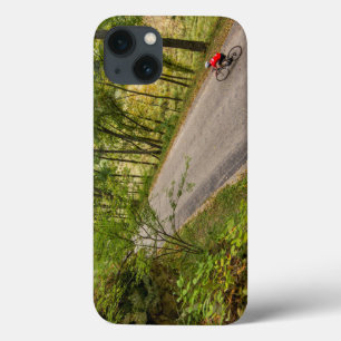 Road Cycling On Rural Country Road iPhone 13 Case