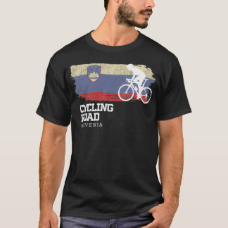 Road Cycling Slovenia Road Bike Speed Bicycle Cycl T-Shirt