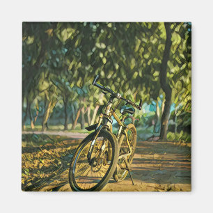 Road cyclist gifts magnet