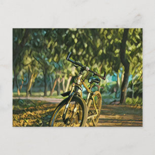 Road cyclist gifts postcard