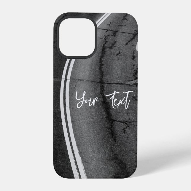  Road Dark Pavement  iPhone Case (Back)
