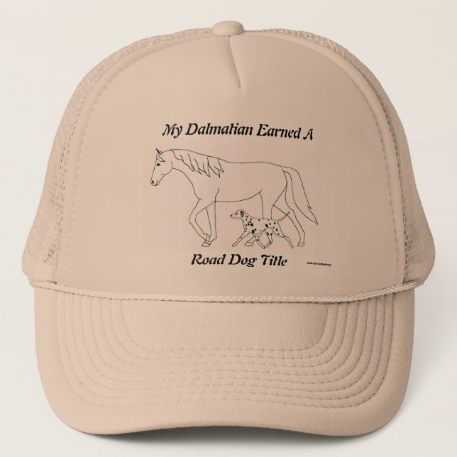 Road Dog Title Trucker Hat (Front)
