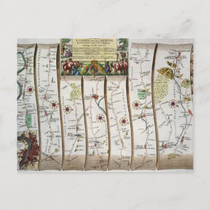 Road from London to Bristol Postcard