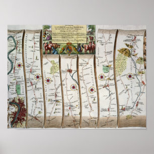 Road from London to Bristol Poster