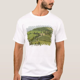 Road from Pienza to Montepulciano, T-Shirt