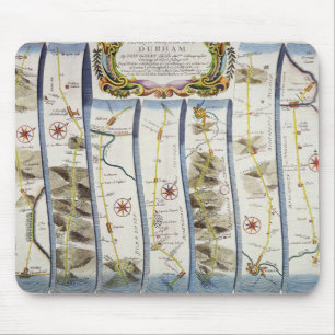 Road from Whitby to Durham Mouse Mat