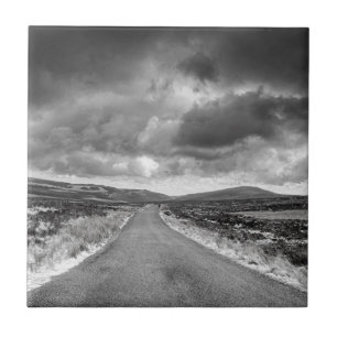 Road in Rainstorm Tile