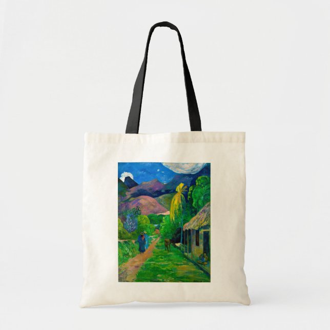 Road in Tahiti, Gauguin Tote Bag (Front)