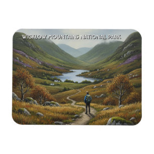 Road in Wicklow Mountains National Park Ireland Magnet