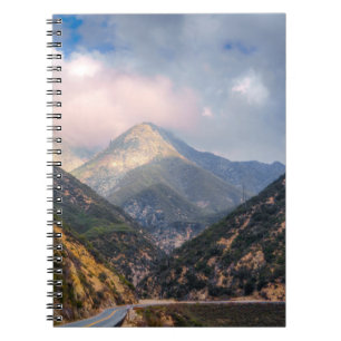 Road Into the Quiet Landscape Photo Wall Art Print Notebook