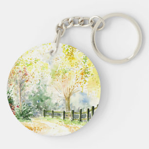 Road Key Ring