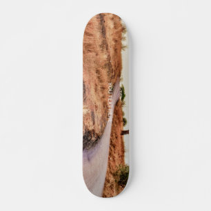 Road Landscape Insane Recreational Custom Text Skateboard
