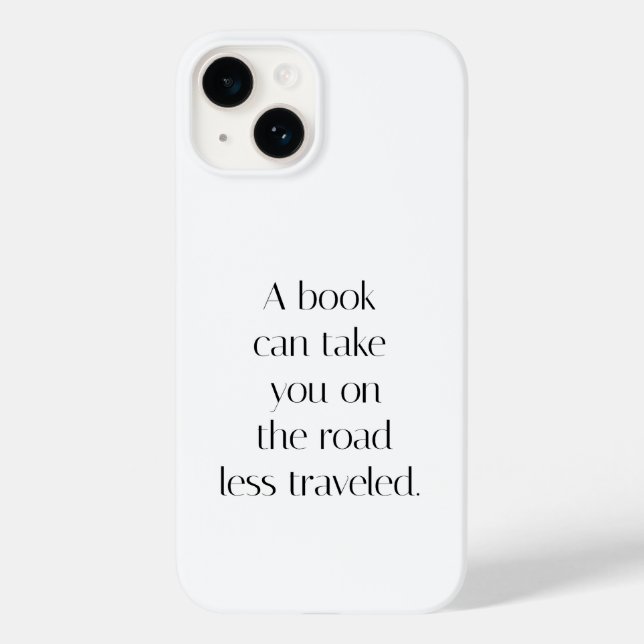 Road Less Travelled iPhone Case (Back)