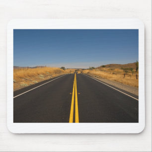 Road - Long Highway Mouse Mat