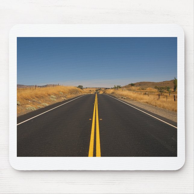 Road - Long Highway Mouse Mat (Front)