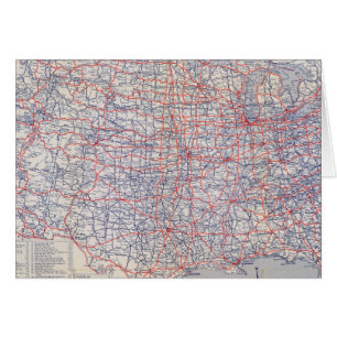 Road map United States