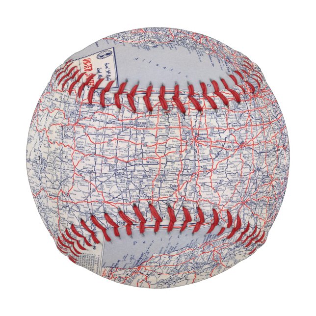 Road map United States Baseball (Front)