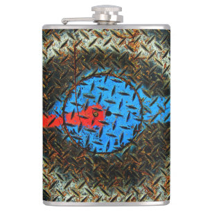 Road Marking Paint Hip Flask