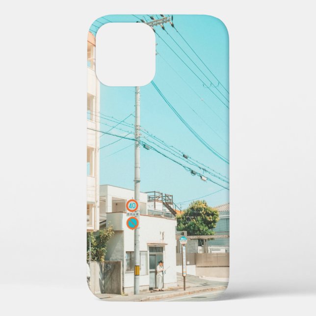 ROAD NEAR HOUSE Case-Mate iPhone CASE (Back)