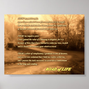 ROAD of LIFE Poster