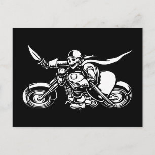 Road Pirate -bw Postcard