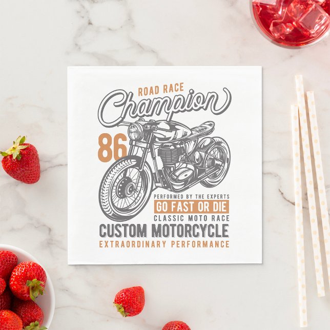 Road Race Champion Napkin (Creator Uploaded)