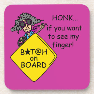 Road Rage Humour Coaster