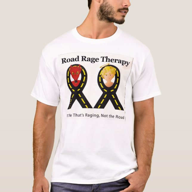 ROAD RAGE THERAPY T-Shirt (Front)