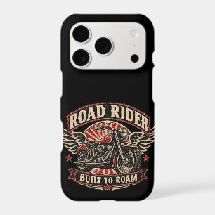 Road Rider Vintage Motorcycle Biker Phone Case