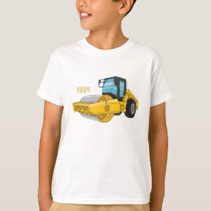 Road roller cartoon illustration T-Shirt