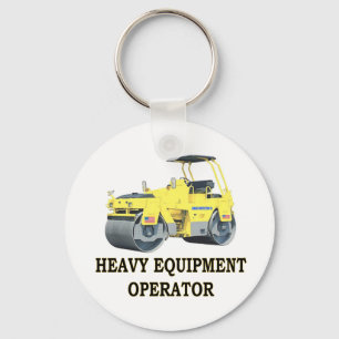 ROAD ROLLER KEY RING