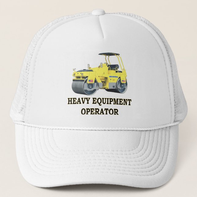 ROAD ROLLER TRUCKER HAT (Front)