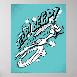 ROAD RUNNER™ BEEP BEEP!™ Halftone Poster