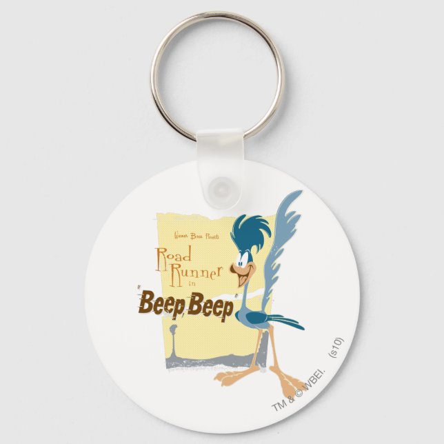 ROAD RUNNER™ BEEP BEEP!™ KEY RING (Front)
