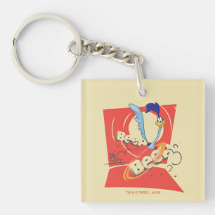 ROAD RUNNER™ BEEP BEEP!™ Sunset Graphic Key Ring