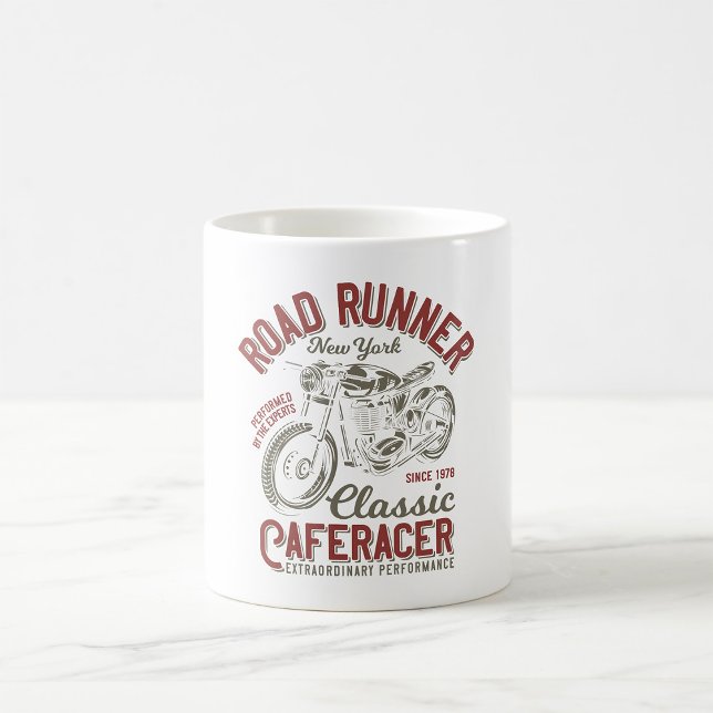 Road Runner Cafe Racer New York Biker Coffee Mug (Creator Uploaded)