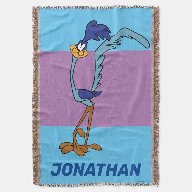 ROAD RUNNER™ Colour Throw Blanket (Front Vertical)