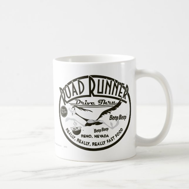 ROAD RUNNER™ Drive Thru Coffee Mug (Right)