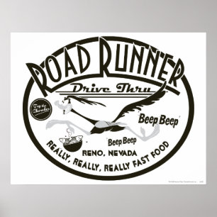 ROAD RUNNER™ Drive Thru Poster