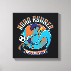 ROAD RUNNER™ Football Club Badge Canvas Print